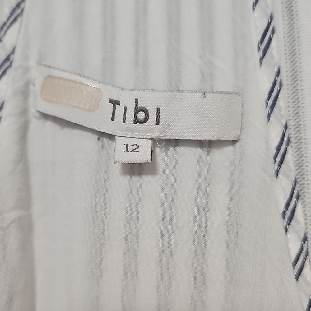 Tibi Mixed Media Midi Dress - Picture 3 of 7